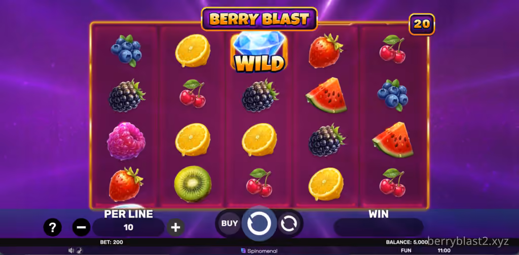 Berry Blast — Spinomenal: slot gameplay
